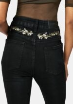 Abundance Embroidered Denim Skinny Jean f