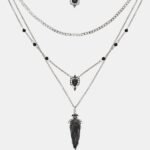 Gothique Stone Layered Necklace