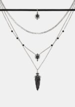 Gothique Stone Layered Necklace