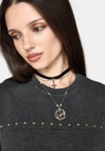 Jaydan Studded Crop Boxy T Shirt gh