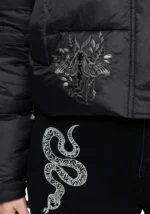 Nirah Embroidered Padded Jacket f
