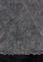 Stori Ribbed Short Sleeve T Shirt Black f