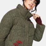 Sylvia Embroidered Knit Bomber Jacket
