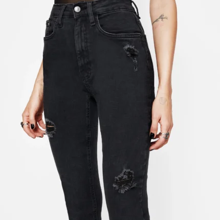 Void Embroidered Pocket Skinny Jeans g